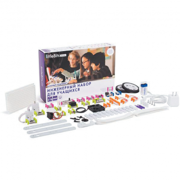 Учебно-игровой комплект модульной электроники «Инженерный набор littleBits» - «globural.ru» - Тольятти
